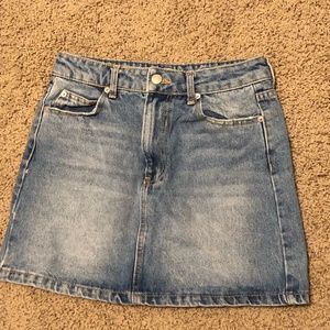 Classic Jean Skirt